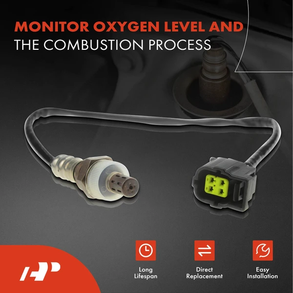 2-Pc Oxygen Sensor Upstream & Downstream 4-Pin A-Premium APOS0674