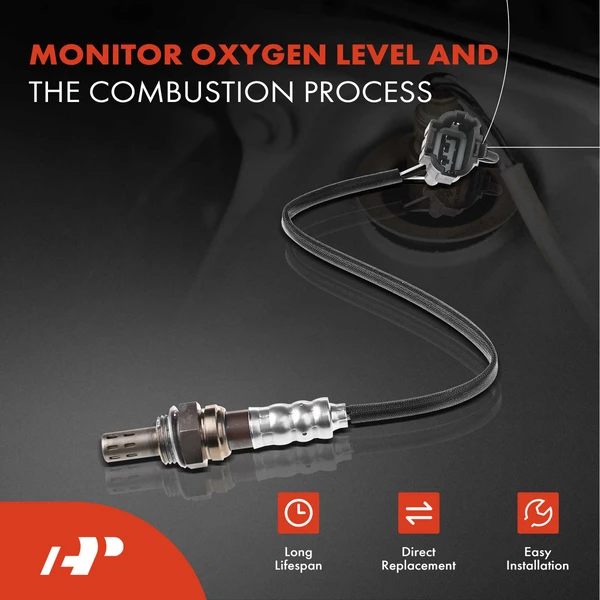 2-Pc Oxygen Sensor Upstream Driver & Passenger 3-Pin A-Premium APOS0661