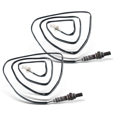 2 Pcs Downstream Front & Rear O2 Oxygen Sensor