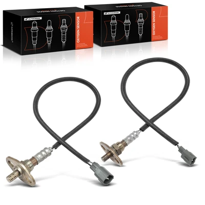 2 Pcs Upstream & Downstream O2 Oxygen Sensor