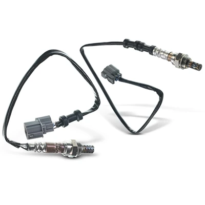 2 Pcs Downstream Front & Rear O2 Oxygen Sensor
