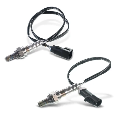 2 Pcs Upstream & Downstream O2 Oxygen Sensor