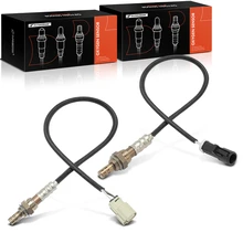 2 Pcs Downstream Front & Rear O2 Oxygen Sensor