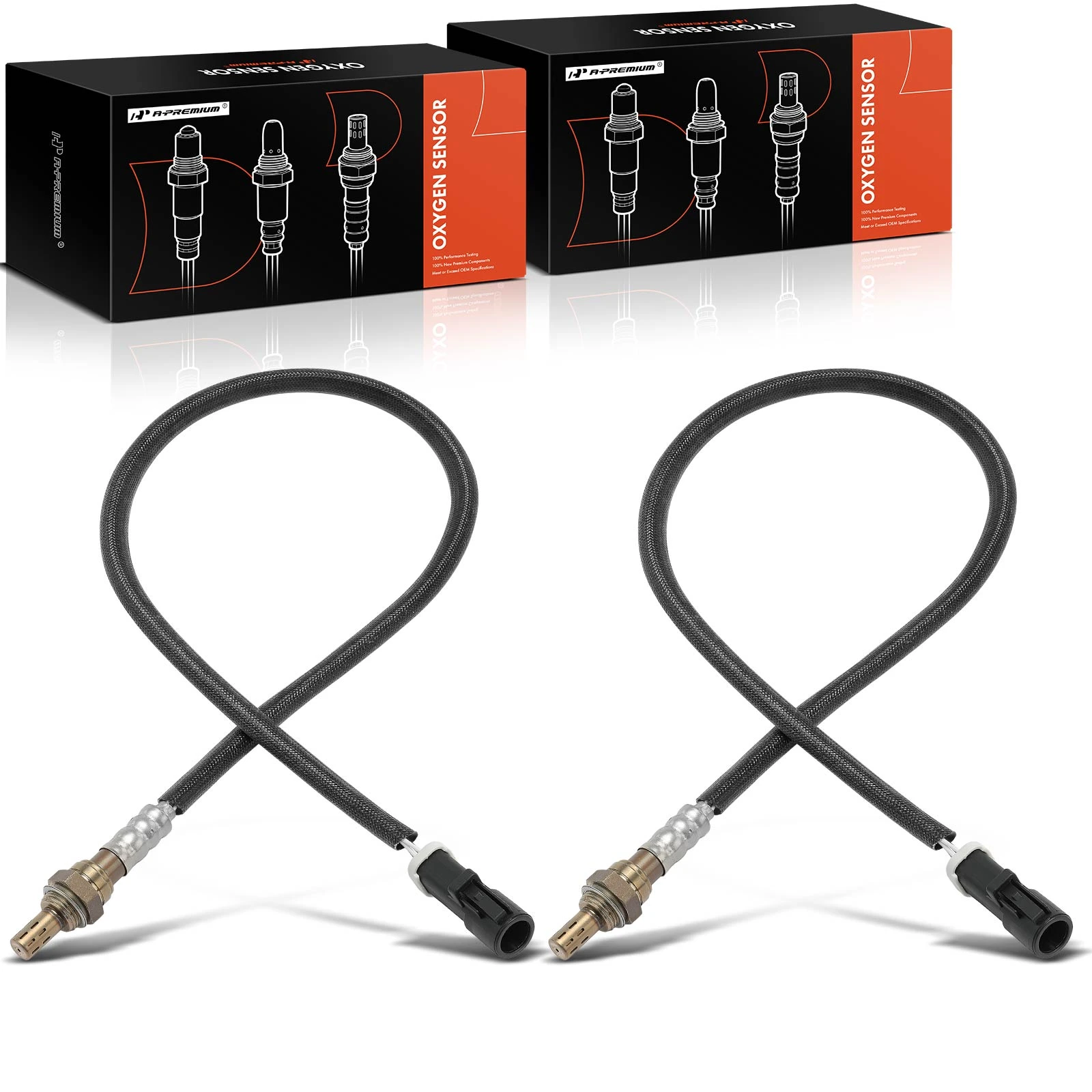 2001 Ford F-150 2-Pc Oxygen Sensor, Upstream & Downstream, 4-Pin, A ...