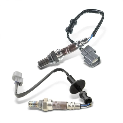 2 Pcs Upstream & Downstream O2 Oxygen Sensor