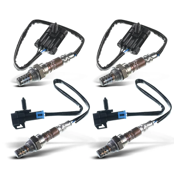 1997-1998 GMC K2500 4-Pc Oxygen Sensor Upstream & Downstream 4-Pin A-Premium APOS0179