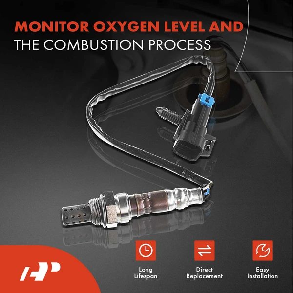 2-Pc Oxygen Sensor Upstream & Downstream 4-Pin A-Premium APOS0420