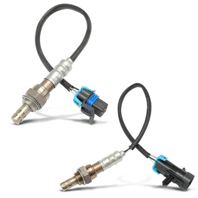 2 Pcs Upstream & Downstream O2 Oxygen Sensor