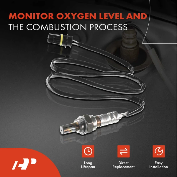 2-Pc Oxygen Sensor Upstream Driver & Passenger 4-Pin A-Premium APOS0195