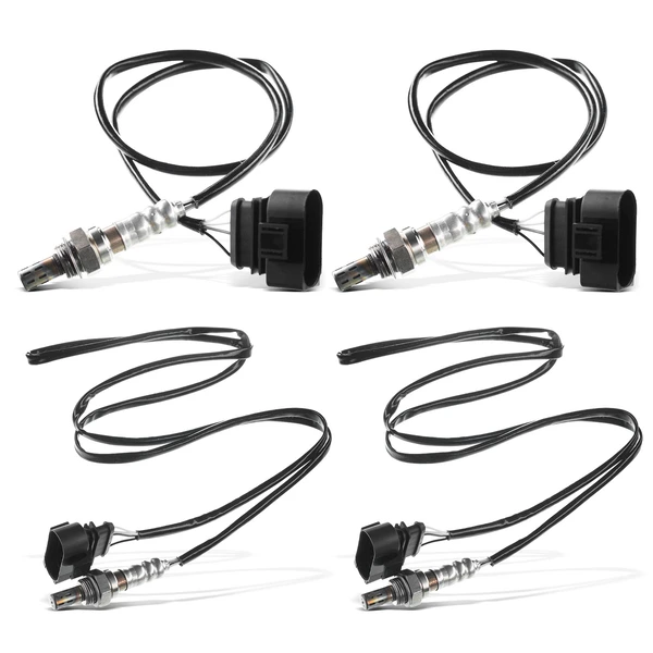 4-Pc Oxygen Sensor Upstream & Downstream 4-Pin A-Premium APOS0680