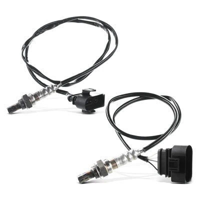 2 Pcs Upstream & Downstream O2 Oxygen Sensor