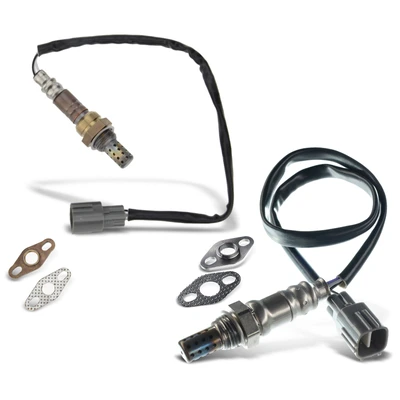2 Pcs Upstream & Downstream O2 Oxygen Sensor