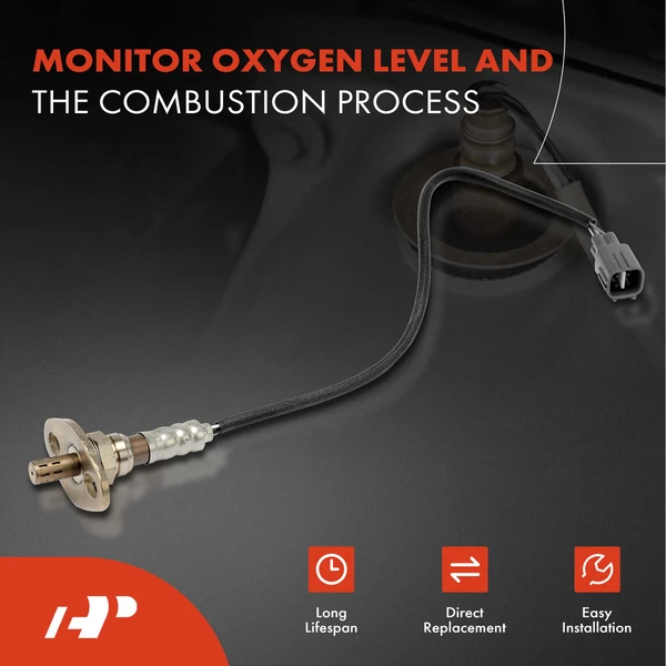 2-Pc Oxygen Sensor 4-Pin A-Premium APOS0408