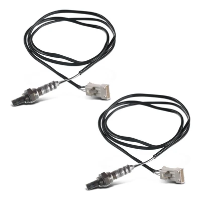 2 Pcs Downstream Front & Rear O2 Oxygen Sensor