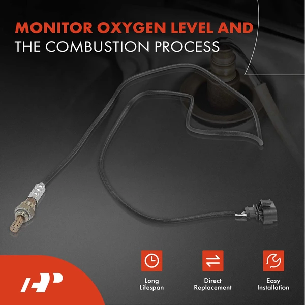 2-Pc Oxygen Sensor 4-Pin A-Premium APOS0247