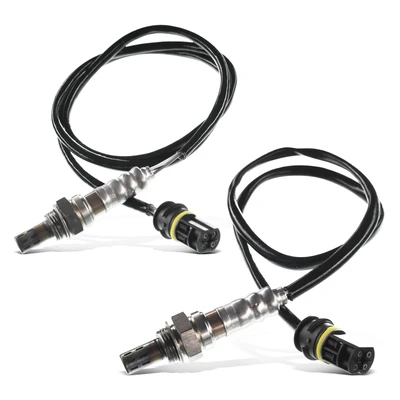 2 Pcs Upstream & Downstream O2 Oxygen Sensor