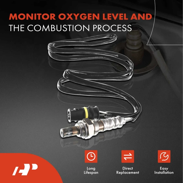 2-Pc Oxygen Sensor Upstream & Downstream 4-Pin A-Premium APOS0201