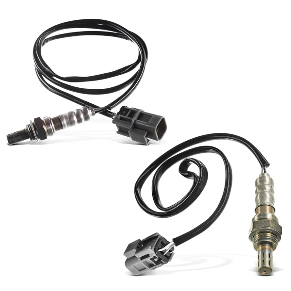 1996-2000 Nissan Pathfinder 2-Pc Oxygen Sensor Downstream Driver & Passenger 4-Pin A-Premium APOS0175