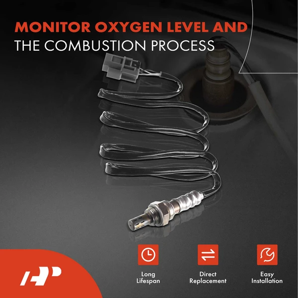2-Pc Oxygen Sensor Downstream Driver & Passenger 4-Pin A-Premium APOS0175