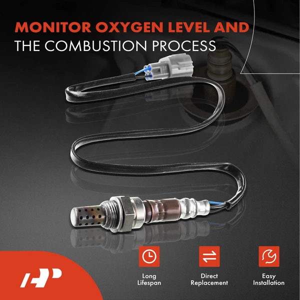 2-Pc Oxygen Sensor Upstream & Downstream 4-Pin A-Premium APOS0404