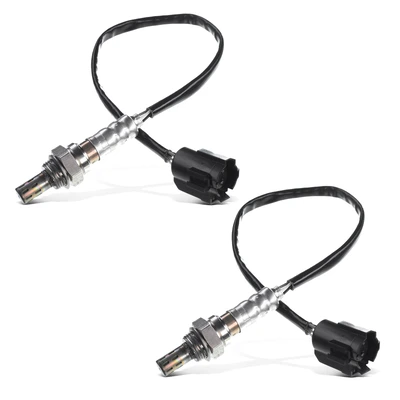 2 Pcs Upstream Front & Rear O2 Oxygen Sensor