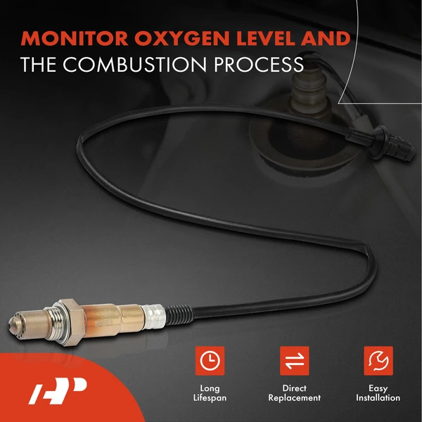 1-Pc Oxygen Sensor Downstream 4-Pin A-Premium APOS1363