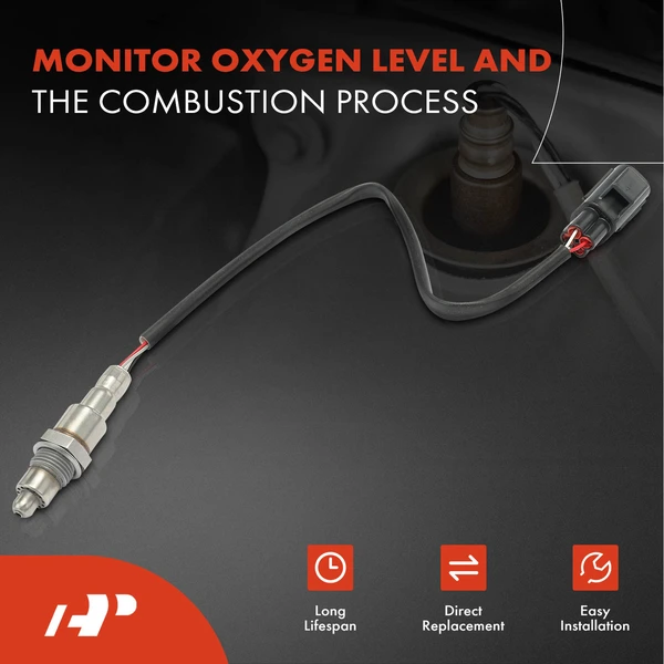 1-Pc Oxygen Sensor Downstream Passenger 4-Pin A-Premium APOS1078