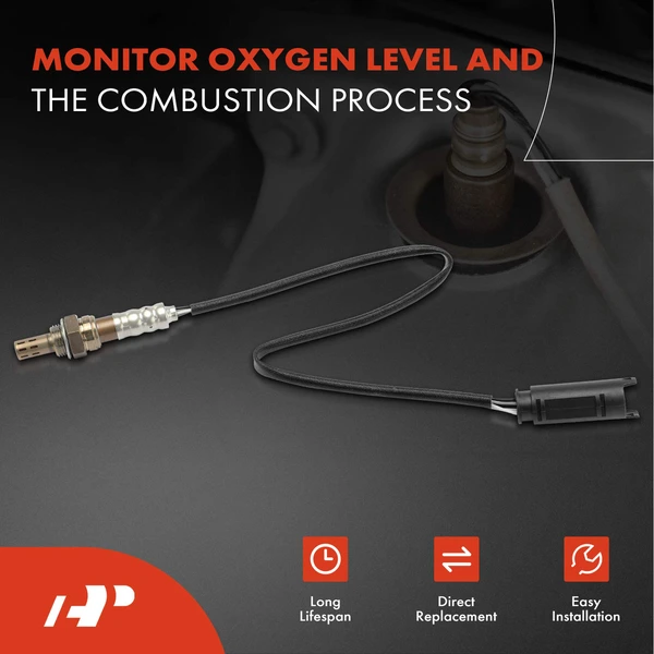 2-Pc Oxygen Sensor Downstream 4-Pin A-Premium OS122
