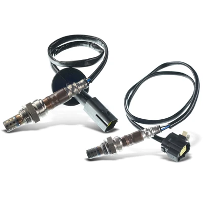 2 Pcs Downstream Front & Rear O2 Oxygen Sensor