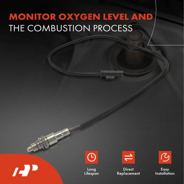 1-Pc Oxygen Sensor 4-Pin A-Premium APOS1684