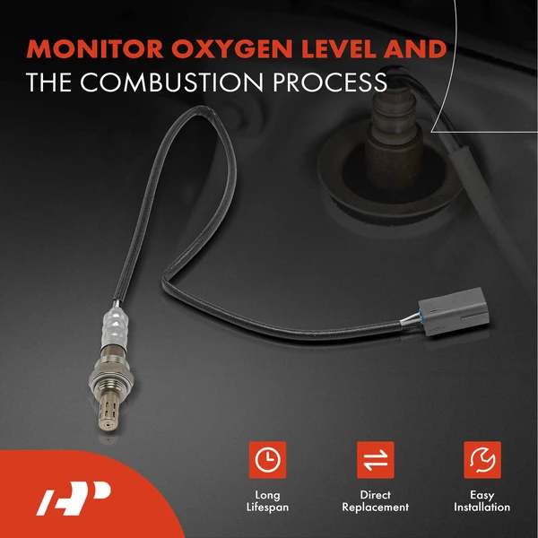 2-Pc Oxygen Sensor Downstream Front & Rear 4-Pin A-Premium APOS0484