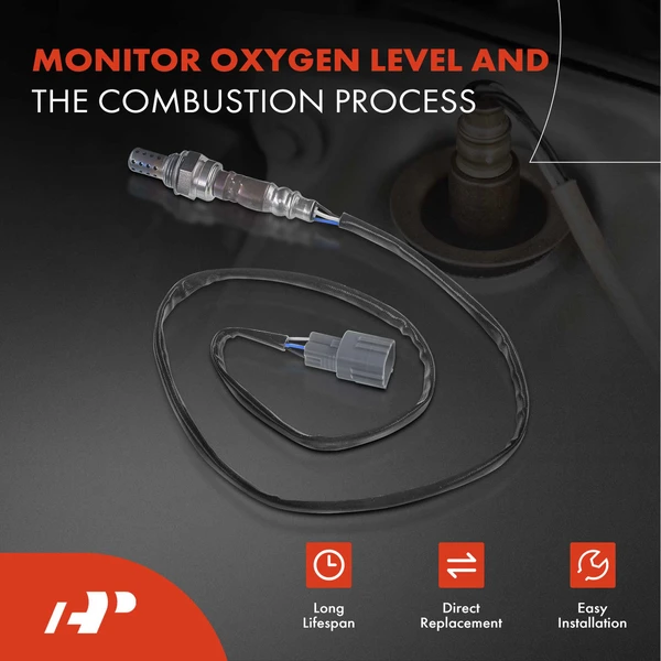 2-Pc Oxygen Sensor Downstream Front & Rear 4-Pin A-Premium APOS0679
