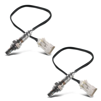 2 Pcs Upstream Front & Rear O2 Oxygen Sensor