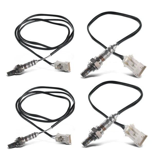4-Pc Oxygen Sensor Upstream & Downstream 4-Pin A-Premium APOS0838