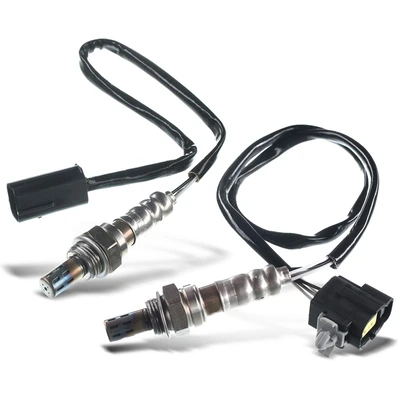 2 Pcs Downstream & Center Front O2 Oxygen Sensor