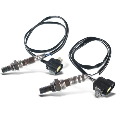 2 Pcs Downstream Front & Rear O2 Oxygen Sensor