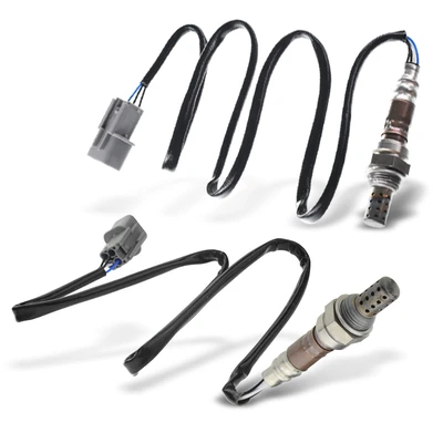 2 Pcs Downstream Front & Rear O2 Oxygen Sensor 