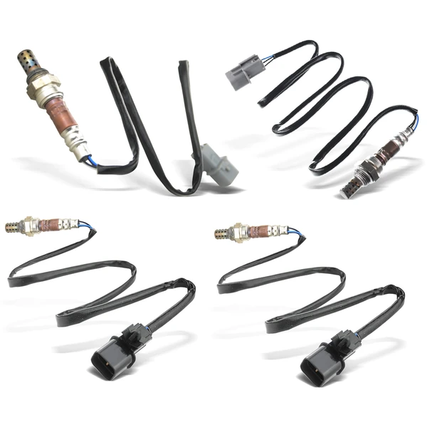 1997-1998 Mitsubishi Montero Sport 4-Pc Oxygen Sensor Upstream & Downstream 4-Pin A-Premium APOS1932