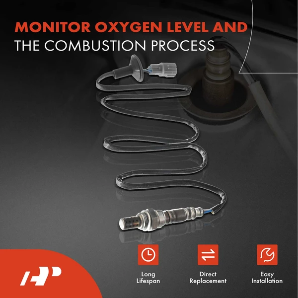 2-Pc Oxygen Sensor Downstream Driver & Passenger 4-Pin A-Premium APOS0684