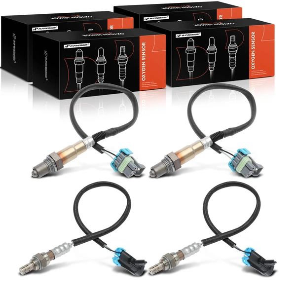 4-Pc Oxygen Sensor Upstream & Downstream 4-Pin A-Premium APOS0230