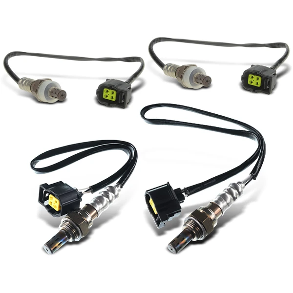 2004 Jeep Grand Cherokee 4-Pc Oxygen Sensor Upstream & Downstream 4-Pin A-Premium APOS1938
