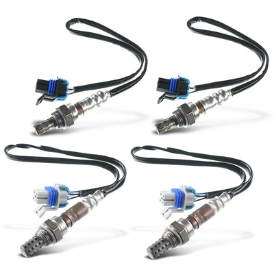 4 Pcs Upstream & Downstream O2 Oxygen Sensor
