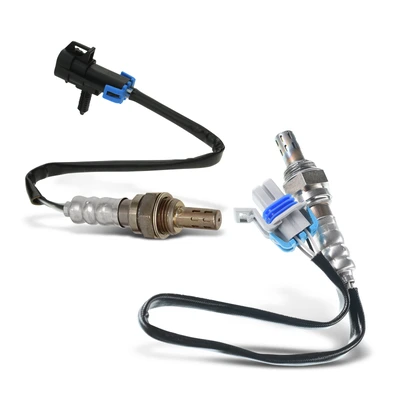 2 Pcs Upstream & Downstream O2 Oxygen Sensor