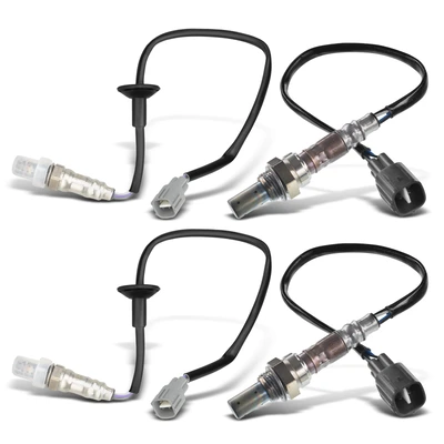 4 Pcs Upstream & Downstream O2 Oxygen Sensor
