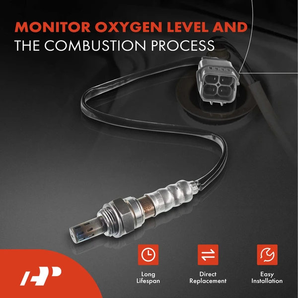 2-Pc Oxygen Sensor Downstream & Center 4-Pin A-Premium APOS1819