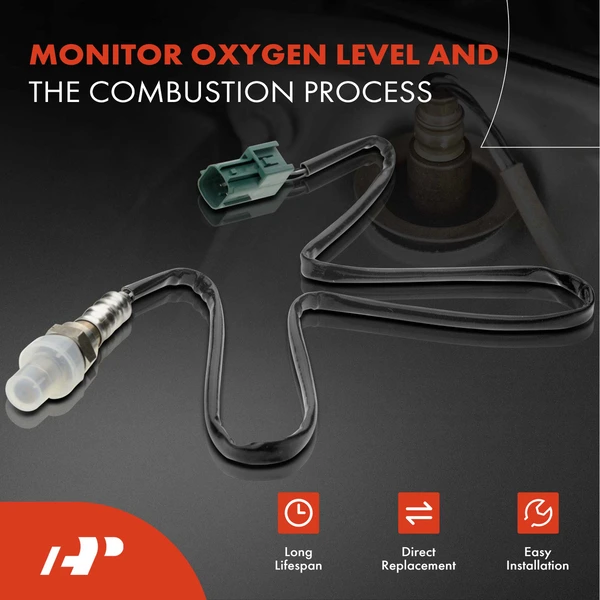 2-Pc Oxygen Sensor Downstream Front & Rear 4-Pin A-Premium APOS0224