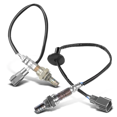 2 Pcs Upstream & Downstream O2 Oxygen Sensor