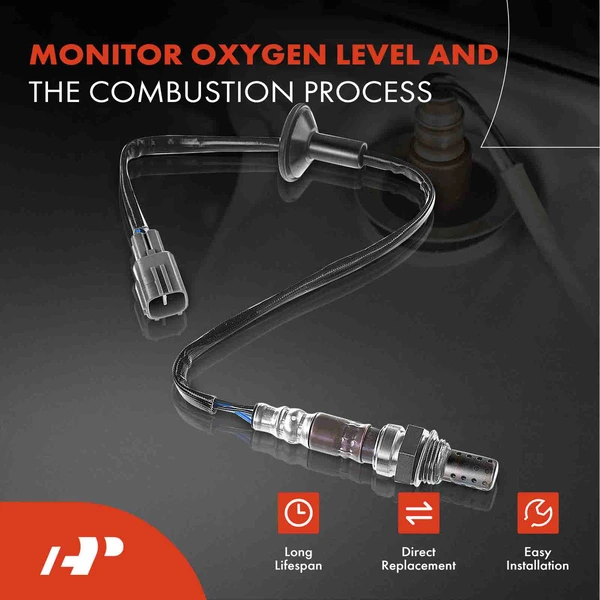 2-Pc Oxygen Sensor Upstream & Downstream 4-Pin A-Premium APOS0163