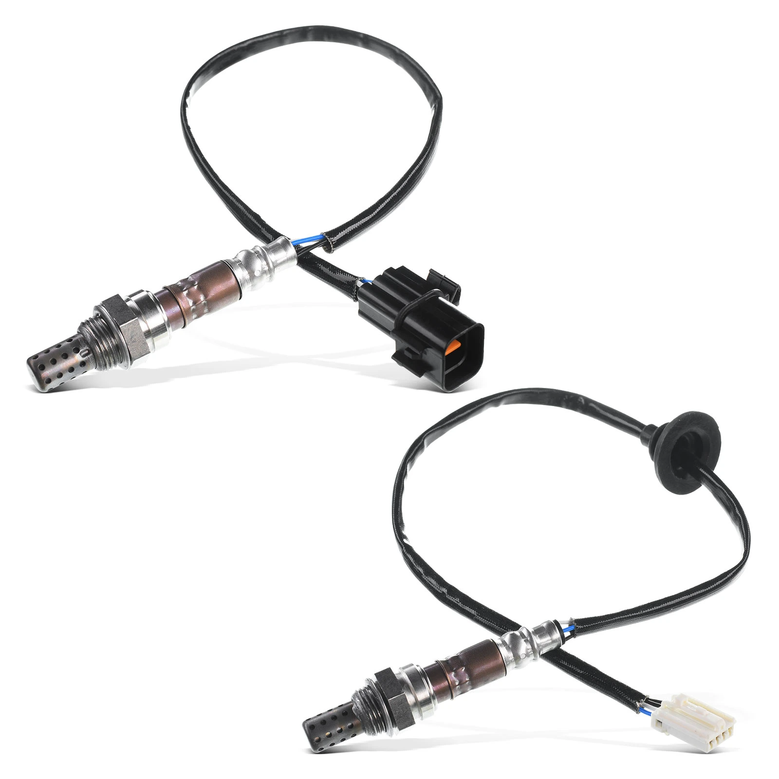 2 Pcs Upstream & Downstream O2 Oxygen Sensor for 2004 Mitsubishi Lancer ...
