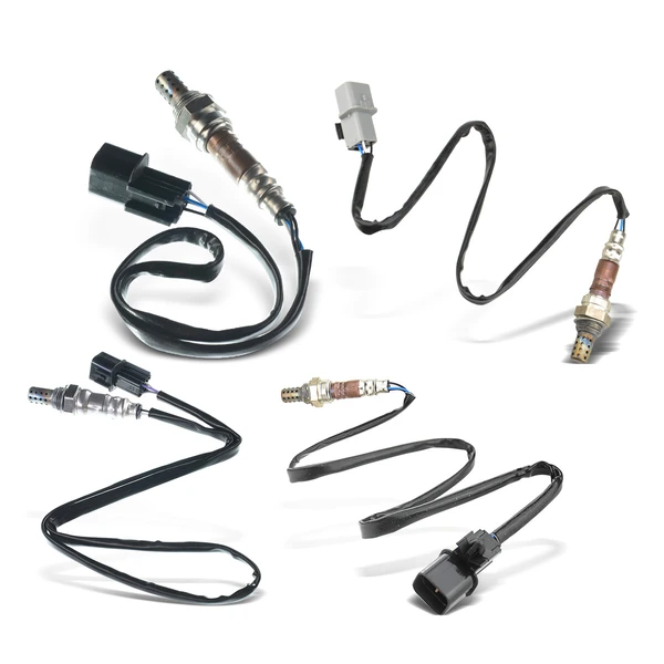 4-Pc Oxygen Sensor Upstream & Downstream 4-Pin A-Premium APOS1500